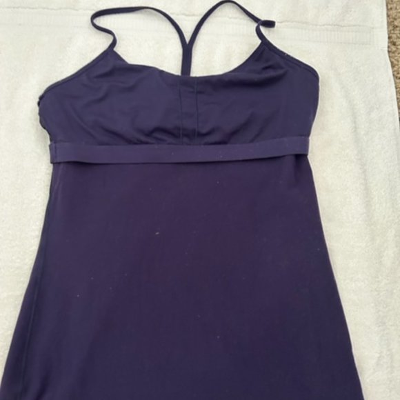 Lululemon Power Y Dark Purple Size 8 - Picture 4 of 6